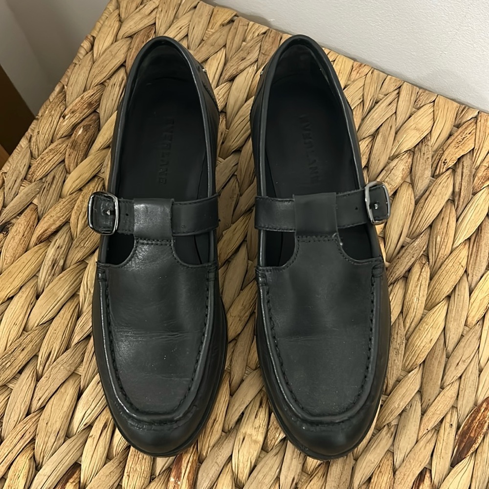 Everlane Leather Mary Jane Loafers